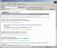 Seruku Toolbar screenshot